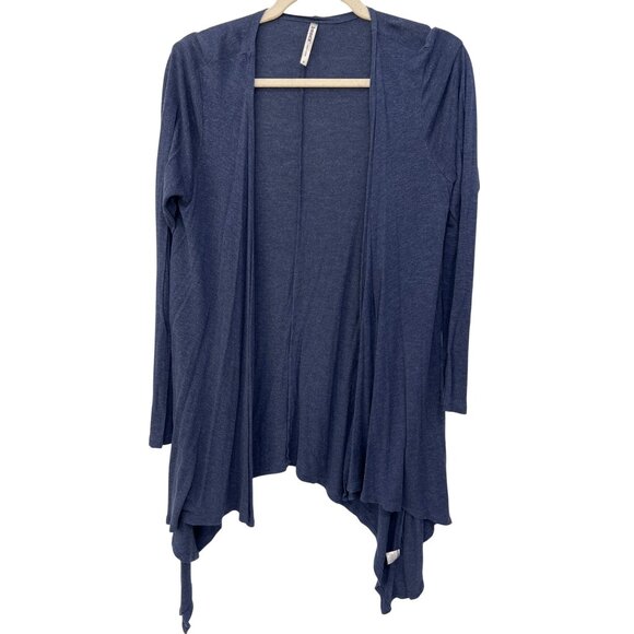 Tresics Waterfall Open Front Cardigan Sweater Size Small Long Sleeve Lagenlook - Picture 1 of 6